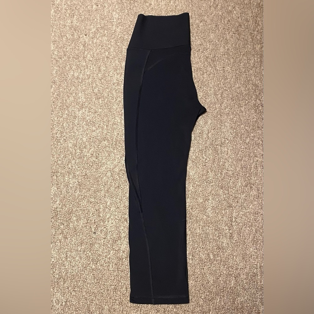 GAPFIT Sculpt Sculpt Compression Workout Pants - Navy Blue - Picture 6 of 10